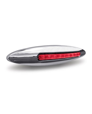 6" Slim Marker Dual Flatline Red/White LED (9 Diodes) 6" Slim Marker Dual Flatline Red/White LED (9 Diodes)