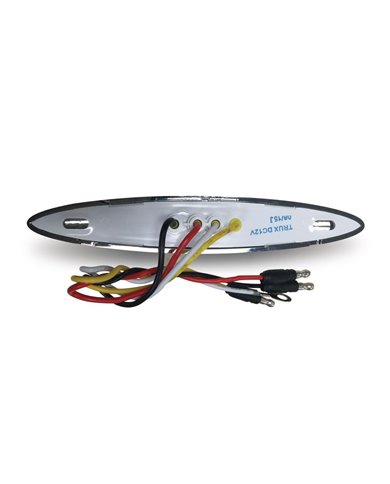 6" Slim Marker Dual Flatline Red/White LED (9 Diodes) 6" Slim Marker Dual Flatline Red/White LED (9 Diodes)