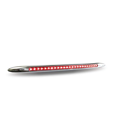 17" Slim Marker Dual Flatline Red/White LED (24 Diodes) 17" Slim Marker Dual Flatline Red/White LED (24 Diodes)
