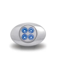 Marker M3 Style Dual Revolution Amber/Blue LED (4 Diodes)