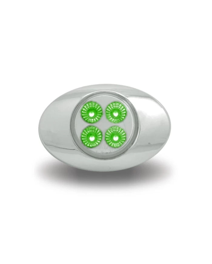 Marker M3 Style Dual Revolution Amber/Green LED (4 Diodes)