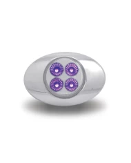 Marker M3 Style Dual Revolution Amber/Purple LED (4 Diodes)