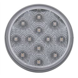 UP39510-12 LED 4" Reflector Auxiliary/Utility Light - White LED/Clear Lens