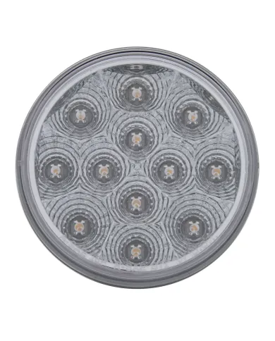 UP39510-12 LED 4" Reflector Auxiliary/Utility Light - White LED/Clear Lens