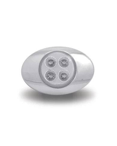 Marker M3 Style Clear Red LED (4 Diodes) Marker M3 Style Clear Red LED (4 Diodes)