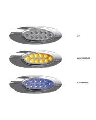 Marker M1 Style Dual Revolution Amber/Blue LED (10 Diodes) Marker M1 Style Dual Revolution Amber/Blue LED (10 Diodes)