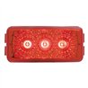 UP39524-3 LED Reflector Light (Clearance/Marker) - Red LED/Red Lens