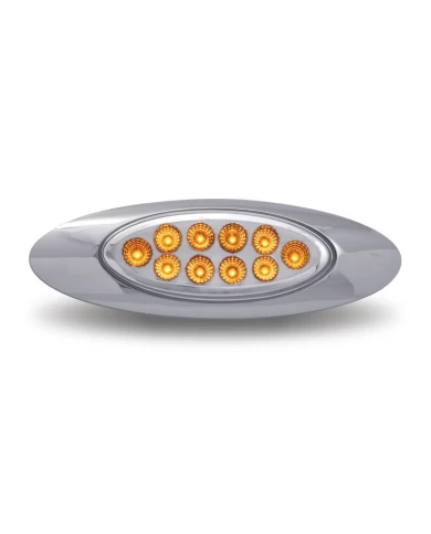 Marker M1 Style Clear Amber LED (10 Diodes) Marker M1 Style Clear Amber LED (10 Diodes)