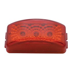 UP39524-3 LED Reflector Light (Clearance/Marker) - Red LED/Red Lens