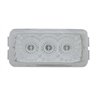 UP39526-3 LED Reflector Light (Clearance/Marker) - Red LED/Clear Lens