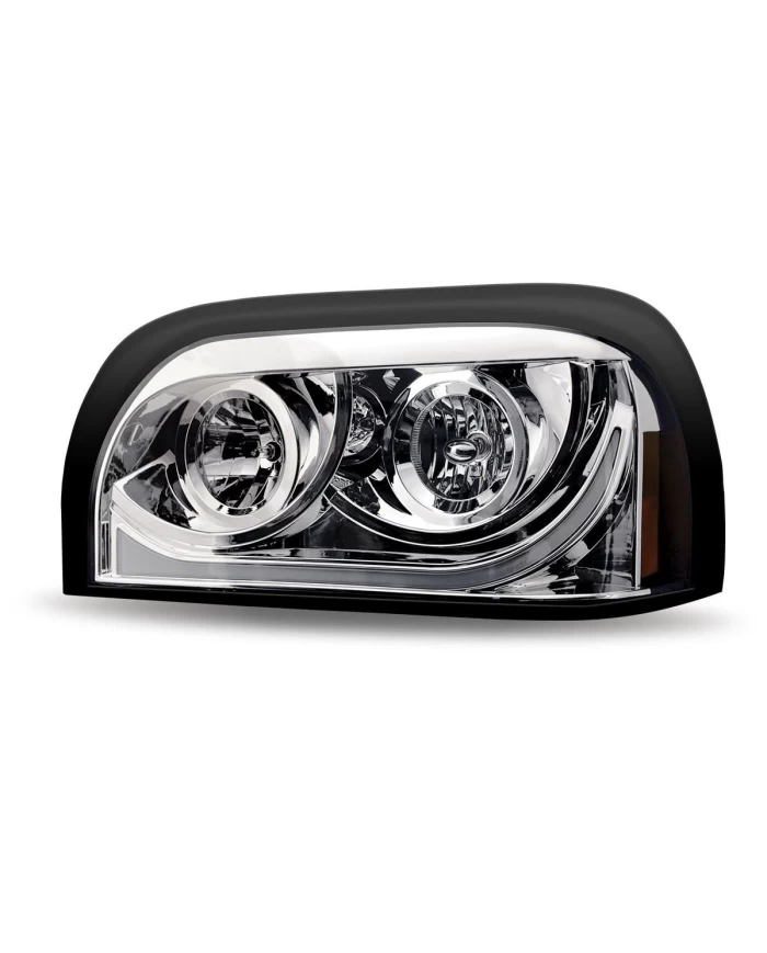 Freightliner Century Halogen Projector Headlight Assembly - Chrome (Driver Side) Freightliner Century Halogen Projector Headlight Assembly - Chrome (Driver Side)