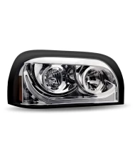 Freightliner Century Halogen Projector Headlight Assembly - Chrome (Passenger Side)