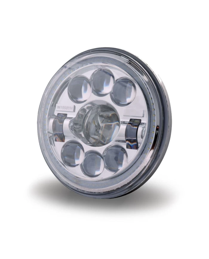 7" Round LED Headlight (1320 Lumens) 7" Round LED Headlight (1320 Lumens)