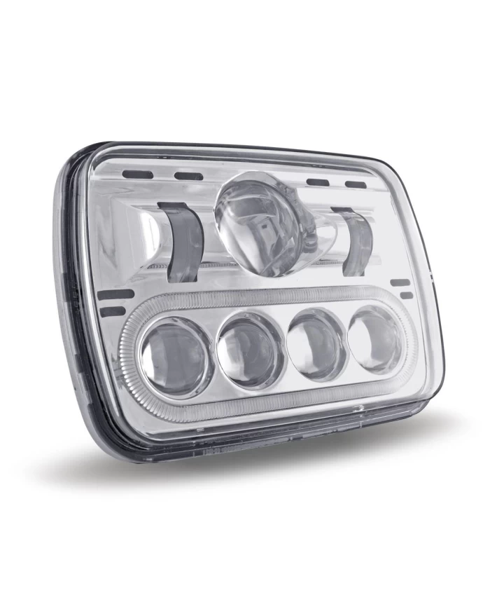 5" x 7" Square LED Headlight (895 Lumens) 5" x 7" Square LED Headlight (895 Lumens)