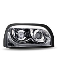 Freightliner Century LED Projector Headlight Assembly - Chrome (Passenger Side) Freightliner Century LED Projector Headlight Assembly - Chrome (Passenger Side)
