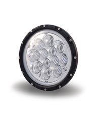 7" Round Economy LED Headlight with Adapter Plug (3000 Lumens) - Not DOT Approved 7" Round Economy LED Headlight with Adapter Plug (3000 Lumens) - Not DOT Approved