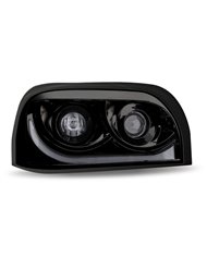 Freightliner Century LED Projector Headlight Assembly - Black (Passenger Side) Freightliner Century LED Projector Headlight Assembly - Black (Passenger Side)