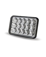 4" x 6" LED Headlight with with High Intensity Epistar Diodes (15 Diodes) - 1860 Lumens - Not DOT Approved 4" x 6" LED Headlight with with High Intensity Epistar Diodes (15 Diodes) - 1860 Lumens - Not DOT Approved