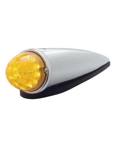 UP39537-17 LED Reflector Watermelon Cab Light Kit - Amber LED/Amber Lens