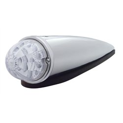 UP39538-17 LED Reflector Watermelon Cab Light Kit - Amber LED/Clear Lens
