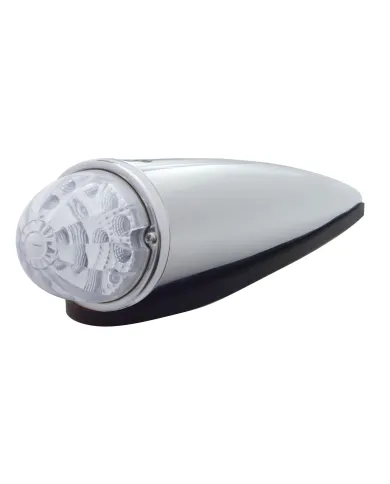 UP39538-17 LED Reflector Watermelon Cab Light Kit - Amber LED/Clear Lens