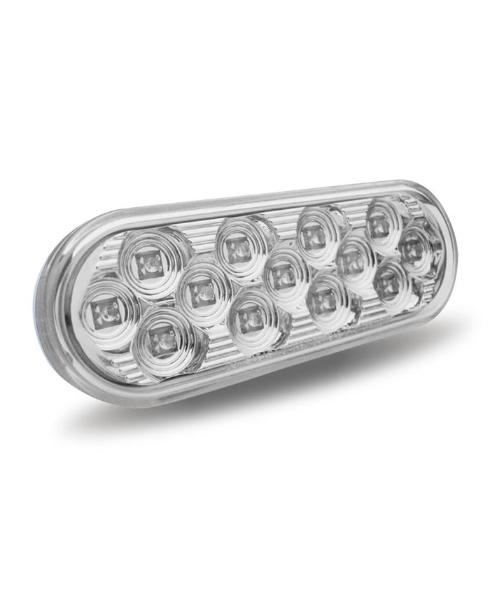 Oval Mirror White Back-Up LED (13 Diodes) Oval Mirror White Back-Up LED (13 Diodes)