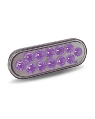 Oval Dual Revolution Red/Purple LED Oval Dual Revolution Red/Purple LED