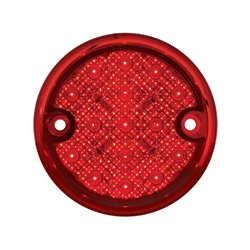 UP39559-30 LED 3" Dual Function Reflector Double Face Light Kit - Amber & Red LED/Amber & Red Lens