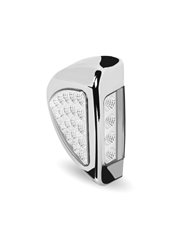 Peterbilt Side Headlight Triangle Dual Revolution Amber/Blue LED (24 Diodes) Peterbilt Side Headlight Triangle Dual Revolution Amber/Blue LED (24 Diodes)