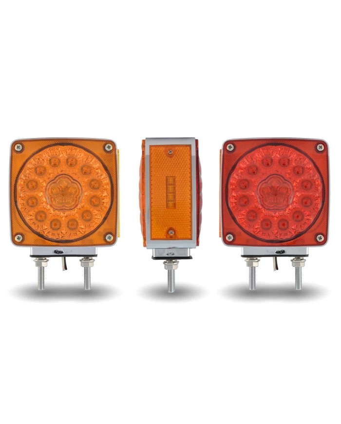 Super Diode Double Face Double Post Square LED - Driver Side (38 Diodes)