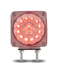Super Diode Double Face Double Post Square Clear LED - Driver Side (38 Diodes)