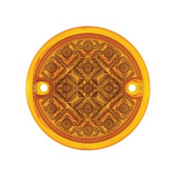 UP39559-30 LED 3" Dual Function Reflector Double Face Light Kit - Amber & Red LED/Amber & Red Lens