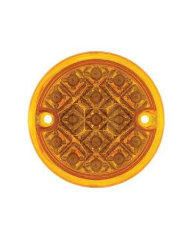 UP39559-30 LED 3" Dual Function Reflector Double Face Light Kit - Amber & Red LED/Amber & Red Lens