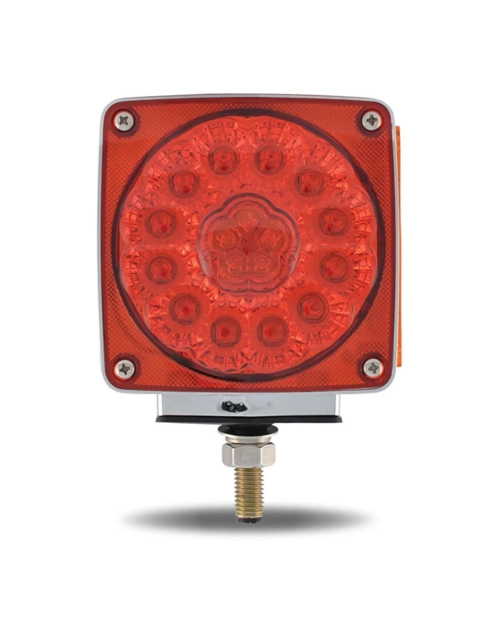 Super Diode Double Face Single Post Square LED - Passenger Side (38 Diodes)