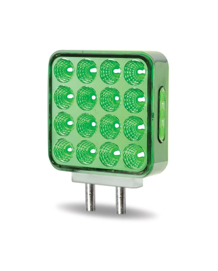 Dual Revolution Double Face Double Post Square LED (Amber/Red/Green) - (44 Diodes) Dual Revolution Double Face Double Post Square LED (Amber/Red/Green) - (44 Diodes)