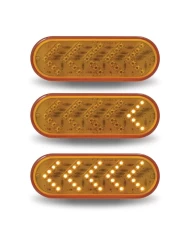 Oval Sequential Arrow Amber LED (35 Diodes) Oval Sequential Arrow Amber LED (35 Diodes)