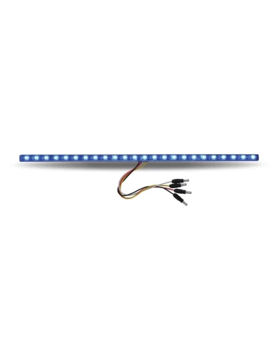 17" Dual Revolution Amber/Blue LED Strip - Attaches with 3M Tape 17" Dual Revolution Amber/Blue LED Strip - Attaches with 3M Tape