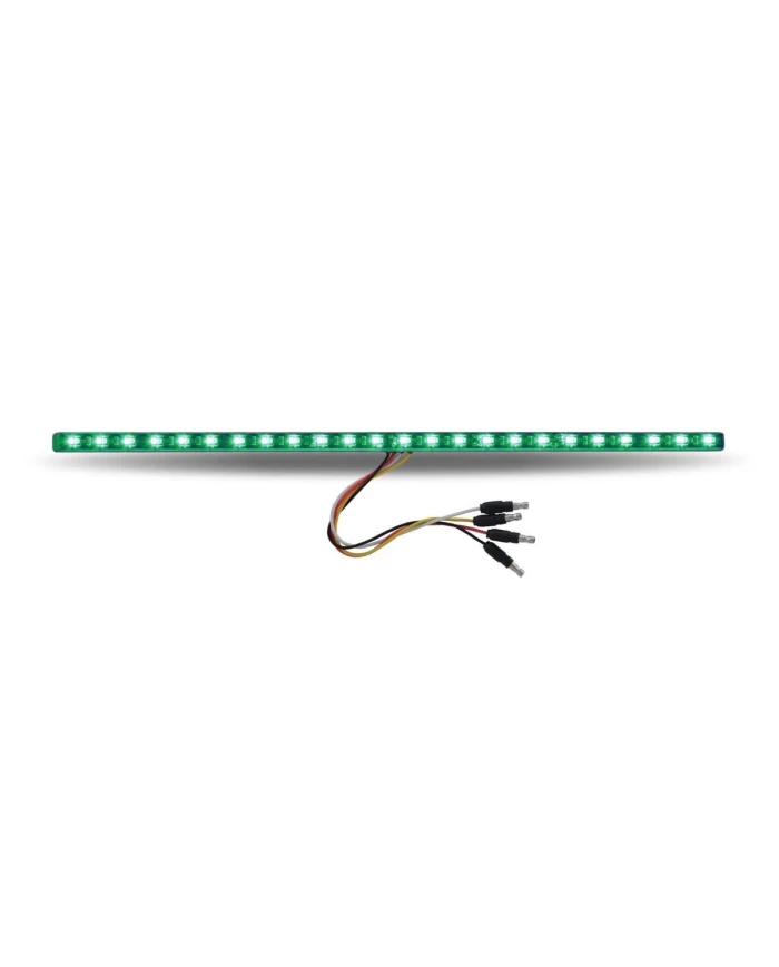 17" Dual Revolution Amber/Green LED Strip - Attaches with 3M Tape 17" Dual Revolution Amber/Green LED Strip - Attaches with 3M Tape