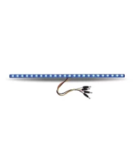 17" Dual Revolution Red/Blue LED Strip - Attaches with 3M Tape 17" Dual Revolution Red/Blue LED Strip - Attaches with 3M Tape