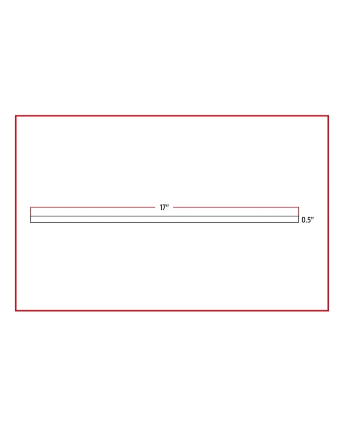 17" Dual Revolution Red/Green LED Strip - Attaches with 3M Tape 17" Dual Revolution Red/Green LED Strip - Attaches with 3M Tape