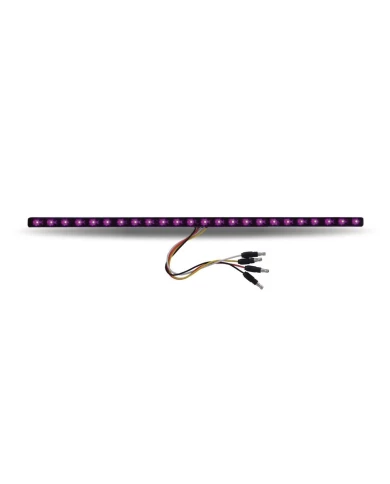 17" Dual Revolution Red/Purple LED Strip - Attaches with 3M Tape 17" Dual Revolution Red/Purple LED Strip - Attaches with 3M Tape