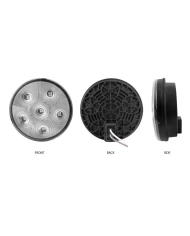 4" Round High Power LED Worklamp with Bubble Lens & Reflector Cup (6 Diodes) 4" Round High Power LED Worklamp with Bubble Lens & Reflector Cup (6 Diodes)