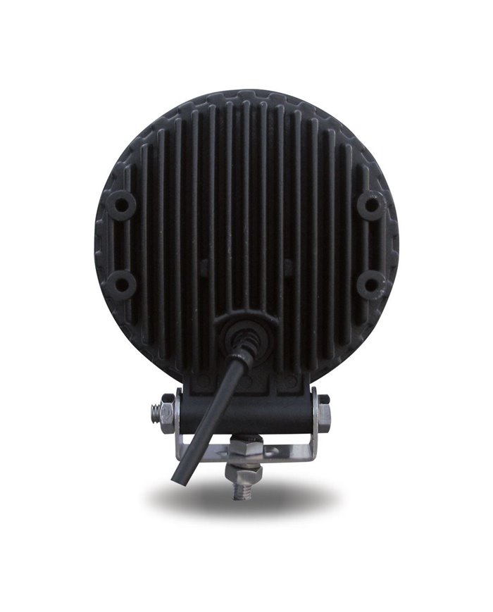 Universal White Round Spot Work Light - Clear Lens - Black Housing (6 Diodes) - 600 Lumens Universal White Round Spot Work Light - Clear Lens - Black Housing (6 Diodes) - 600 Lumens