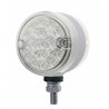 UP39562-30 LED 3" Dual Function Reflector Double Face Light - Amber & Red LED/Clear Lens