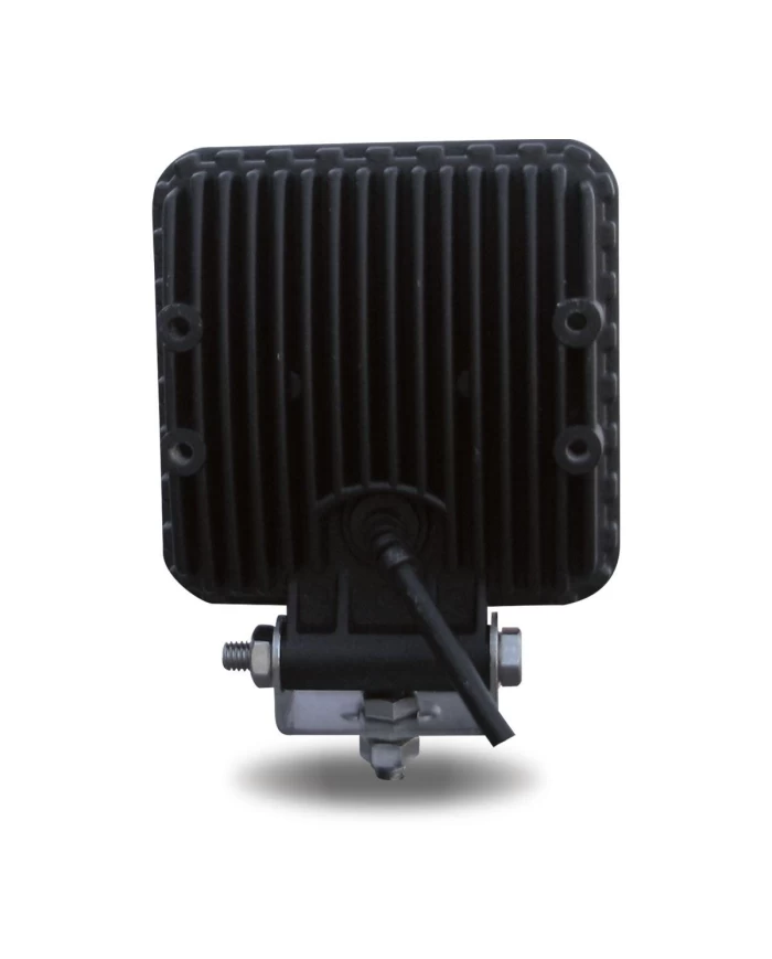 Universal White Square Spot Work Light - Clear Lens - Black Housing (5 Diodes) - 500 Lumens Universal White Square Spot Work Light - Clear Lens - Black Housing (5 Diodes) - 500 Lumens