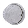 UP39585-17 LED Watermelon Flush Mount Kit With Low Profile Bezel - Amber LED/Clear Lens