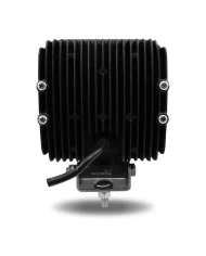 Universal White Square Work Light with Flood Beam - Clear Lens - Black Housing (4 Diodes) - 4000 Lumens Universal White Square Work Light with Flood Beam - Clear Lens - Black Housing (4 Diodes) - 4000 Lumens