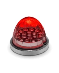 Dual Revolution Red/Purple Watermelon LED with Reflector Cup & Lock Ring (19 Diodes) Dual Revolution Red/Purple Watermelon LED with Reflector Cup & Lock Ring (19 Diodes)