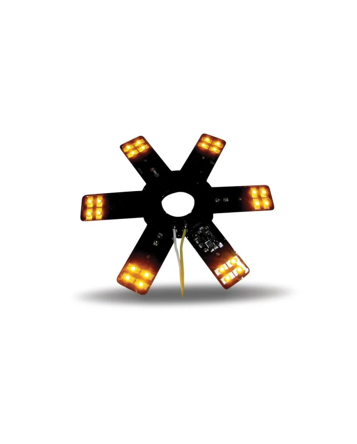 8" Star Amber LED for 15" Donaldson & Vortox Air Breather (24 Diodes) 8" Star Amber LED for 15" Donaldson & Vortox Air Breather (24 Diodes)
