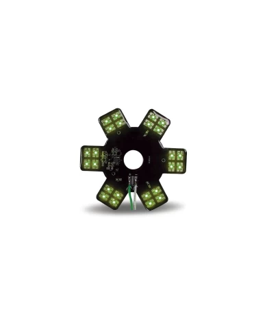 5" Star Green LED for 13" Donaldson Air Breather (24 Diodes)" 5" Star Green LED for 13" Donaldson Air Breather (24 Diodes)"